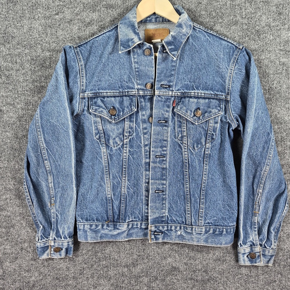 Vintage Levi's 70505 0217 Trucker Jacket Small e USA Made Size 38